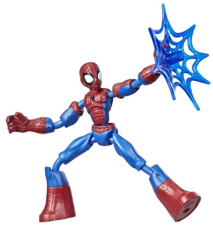 Hasbro Marvel Spiderman Bend and Flex Action Figure Toy