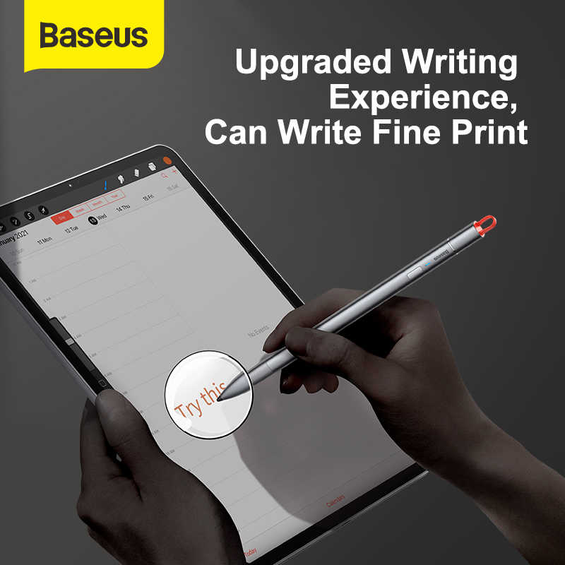 Baseus Square Line Capacitive Stylus pen（Anti misoperation) - Gray - ACSXB-A0G