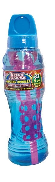 Placo Toys Bubbles Premium Solution 32oz Billion - Blue