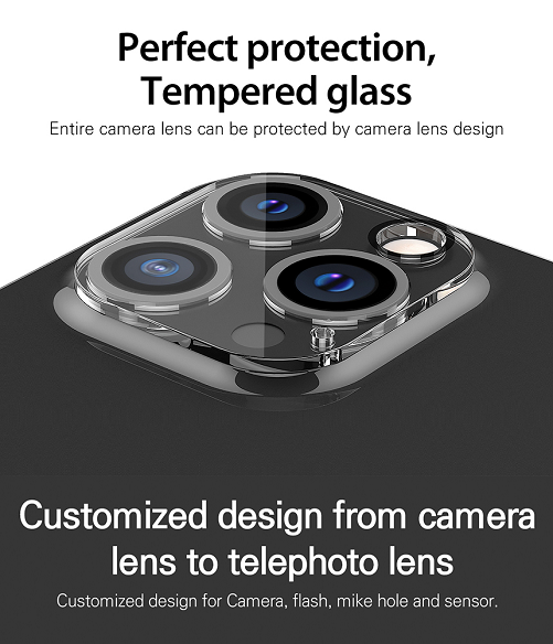 Araree C-Sub Corecamera Lens Tempered Glass for iPhone 12 Pro Max - Clear - IP12PMX-CSUB-CL