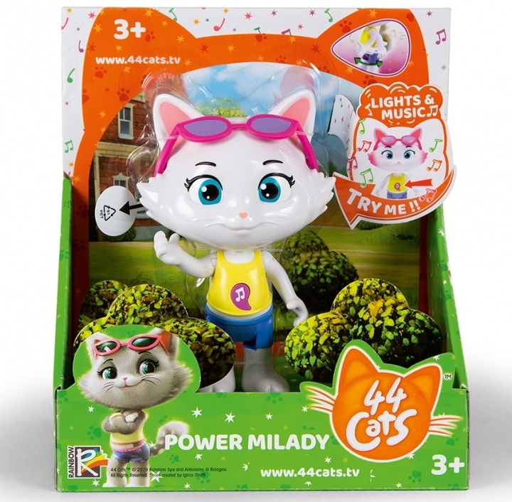 Smoby - 44 Cats 6" Music Power Fig Milady