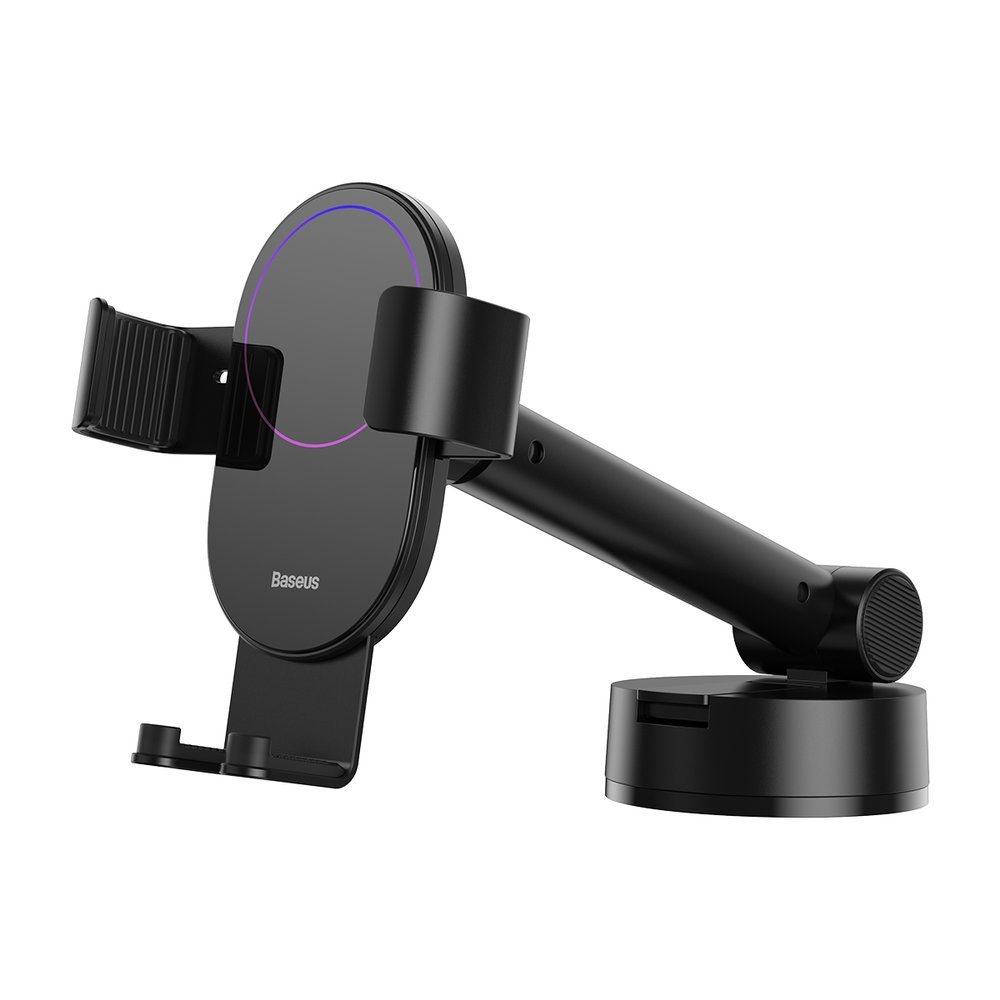 Baseus Simplism Gravity Car Mount Holder with Suction Base - Black