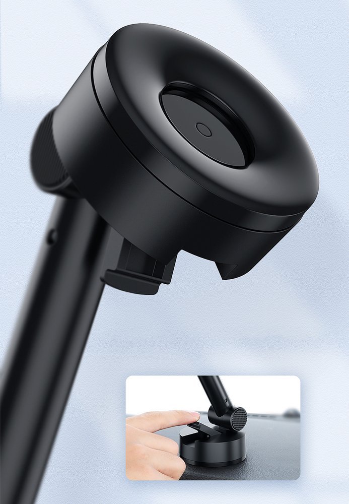 Baseus Simplism Gravity Car Mount Holder with Suction Base - Black