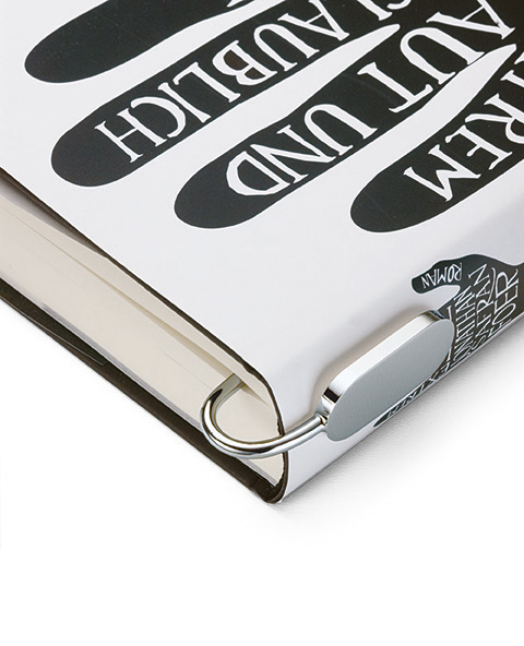 Philippi Swan Neck Bookmark Metal Creative Custom High-end Bookmark Inscription Chinese Style Classical Gifts