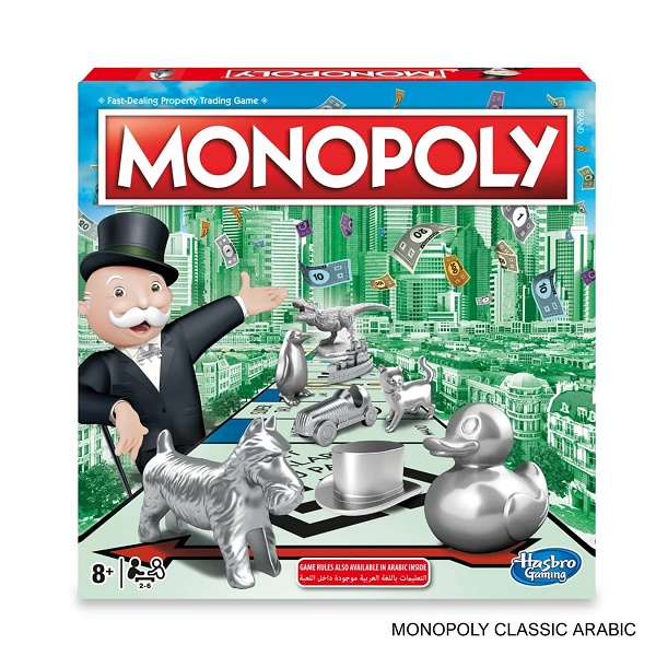 Monopoly Hasbro Classic Arabic Game