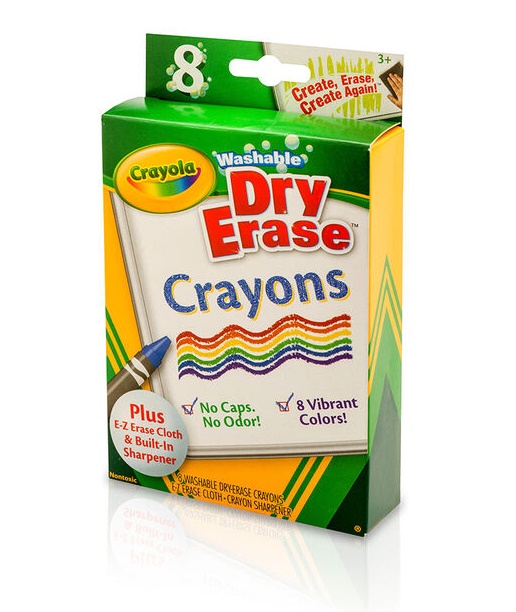 Crayola Dry-erase Crayons 8ct.