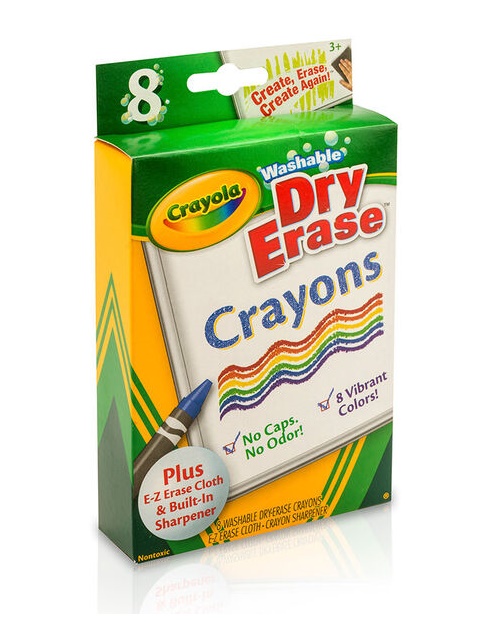 Crayola Dry-erase Crayons 8ct.