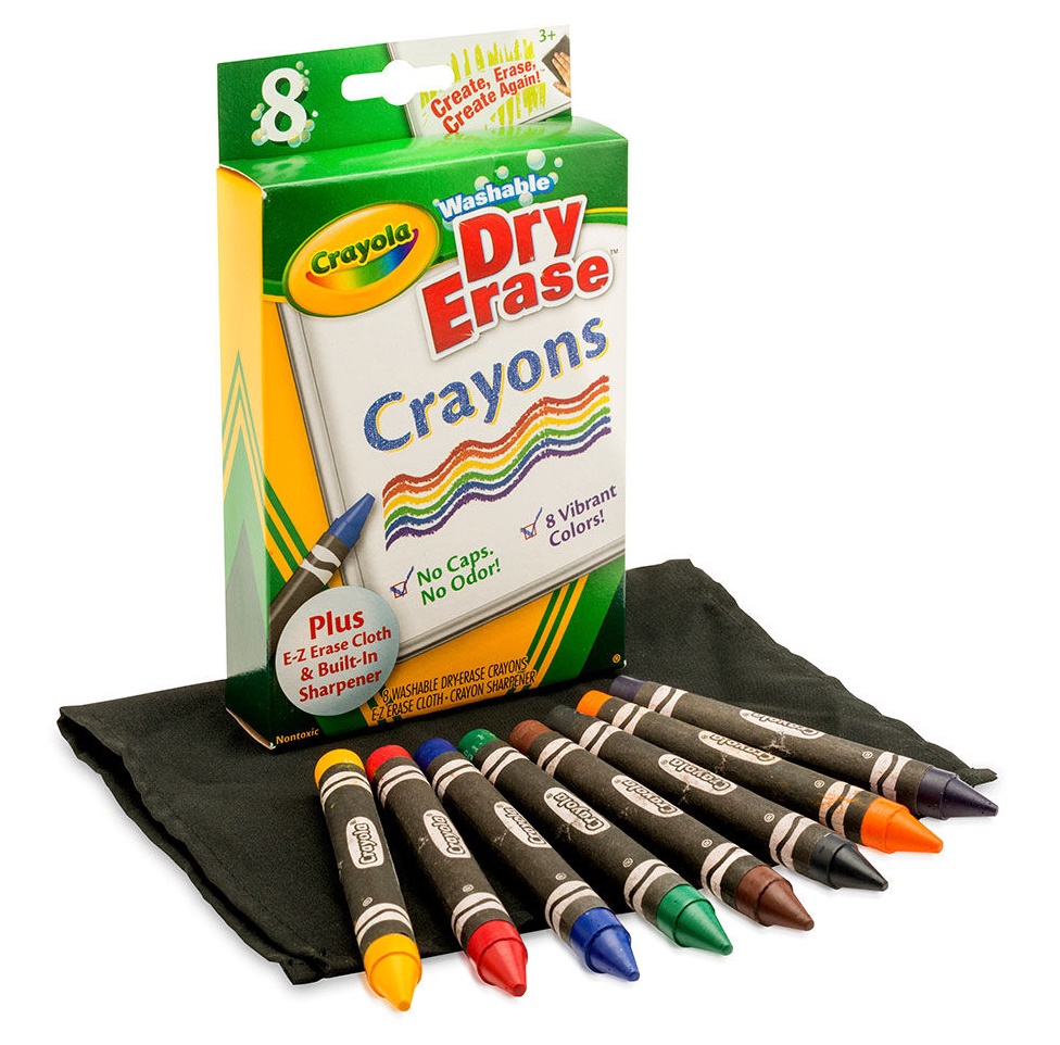 Crayola Dry-erase Crayons 8ct.