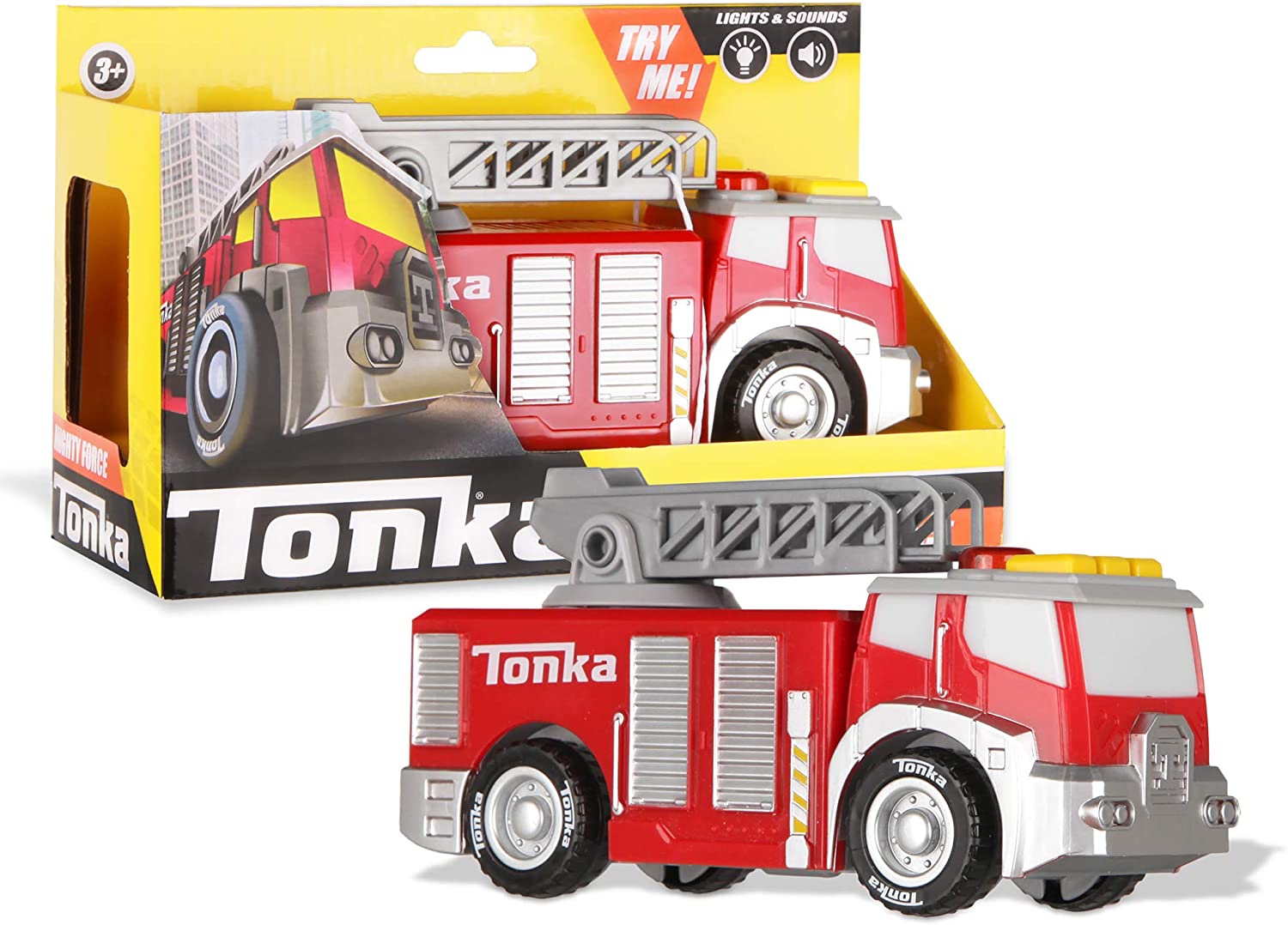 Tonka Mighty Force Machines Light & Sound Firetruck