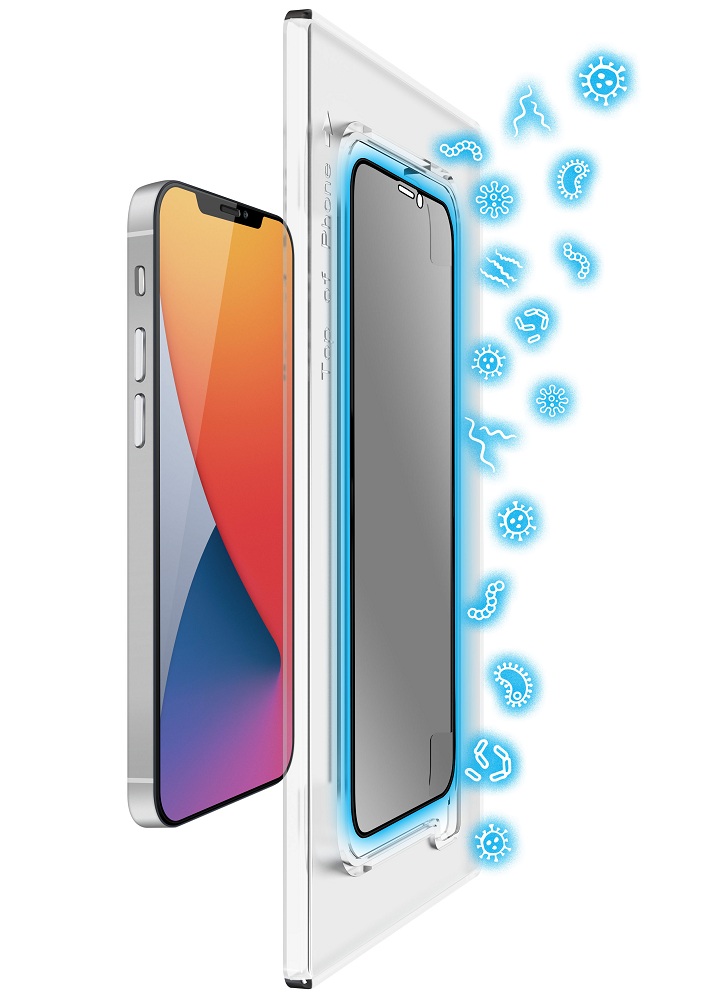 Torrii Bodyglass Anti-bacterial Coating for iPhone 12 Mini (5.4) - Privacy