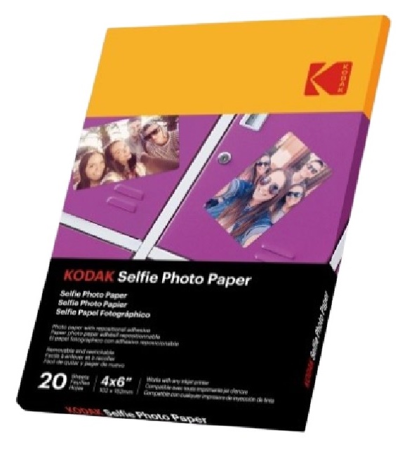 Kodak Selfile Photo Paper 4x6" -  Pack of 20