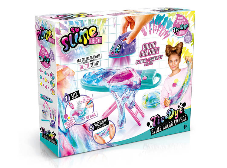 Canal Toys Slime Premade - Tie  Dye Table & Iron