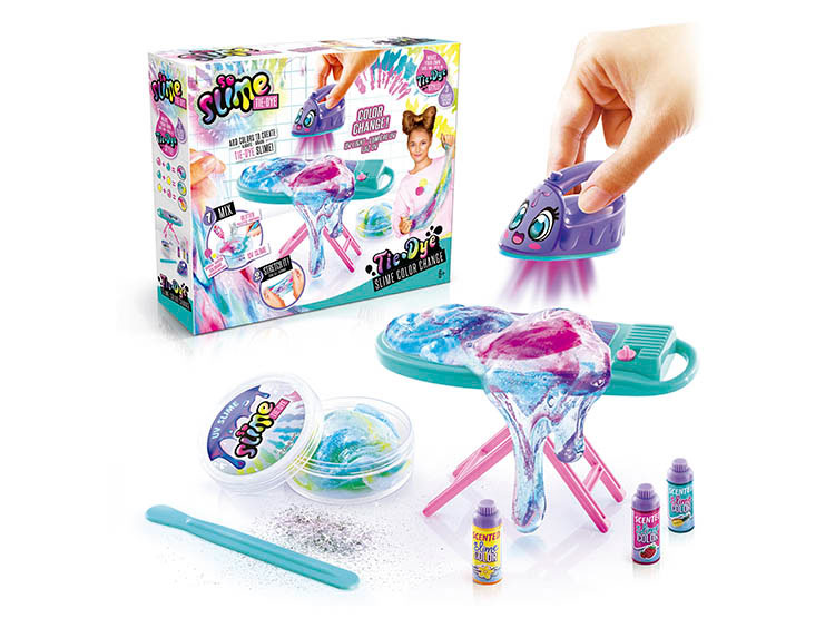 Canal Toys Slime Premade - Tie  Dye Table & Iron