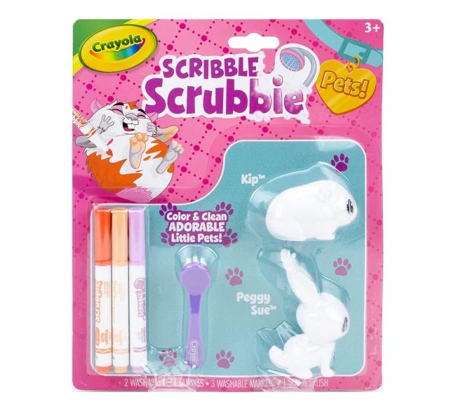 Crayola Scribble Scrubbie Pets-Rabbit & Hamster