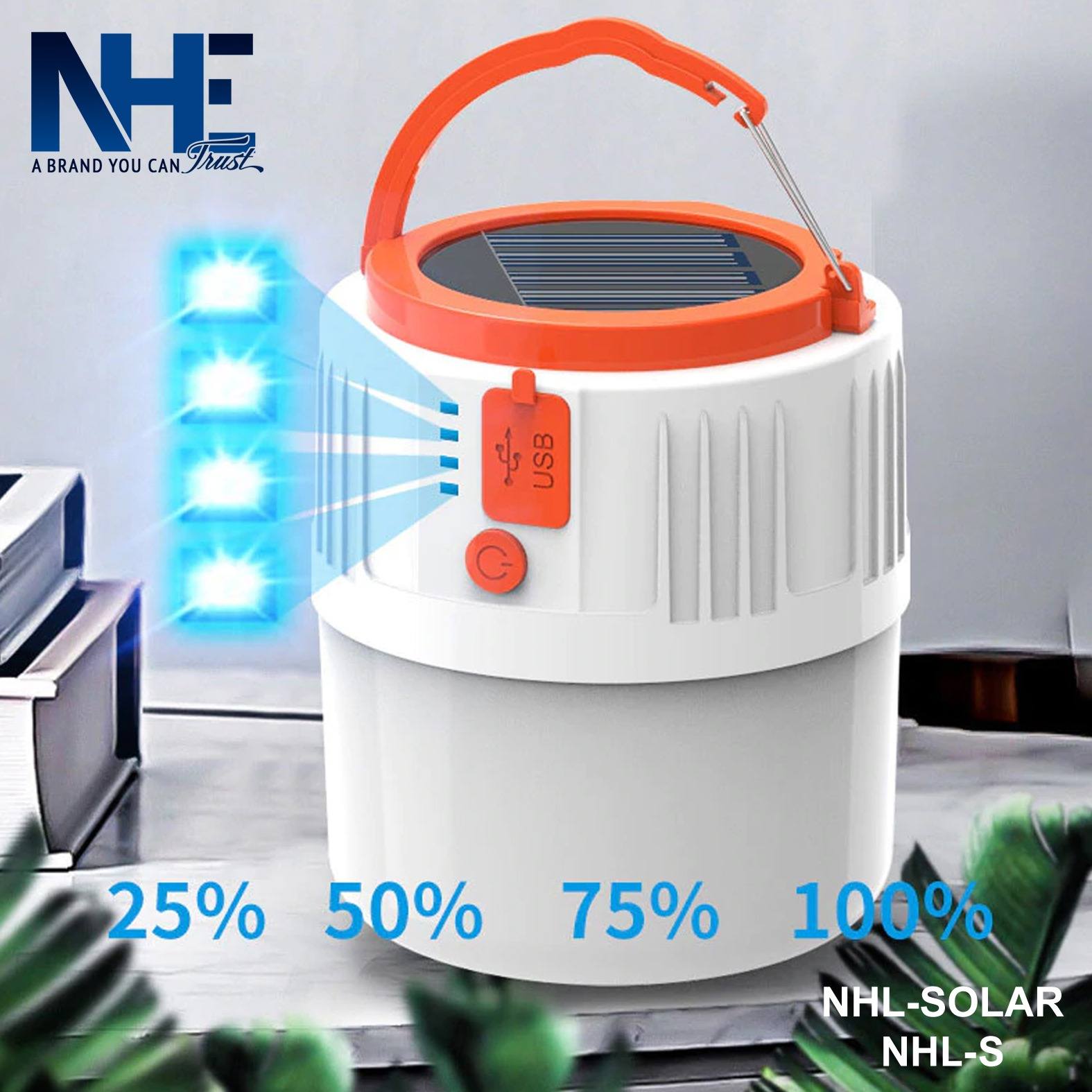 NHE Solar Emergency Charging Lamp NHL-S