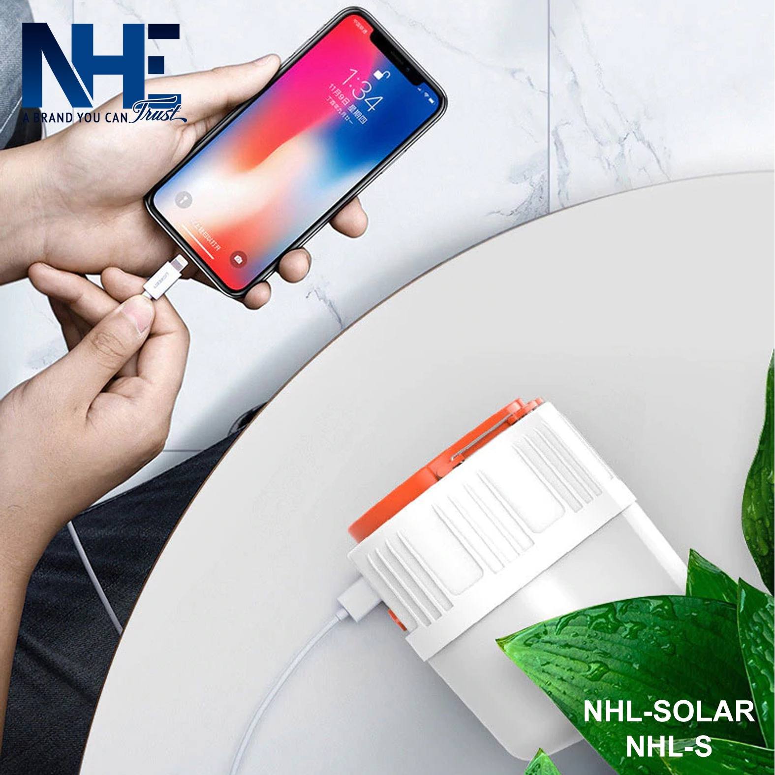 NHE Solar Emergency Charging Lamp NHL-S
