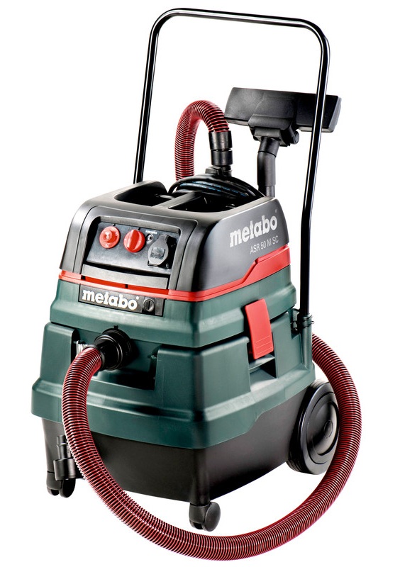 Metabo Prof Vacuum Clean, 50L W&D, Tool, Self Cle