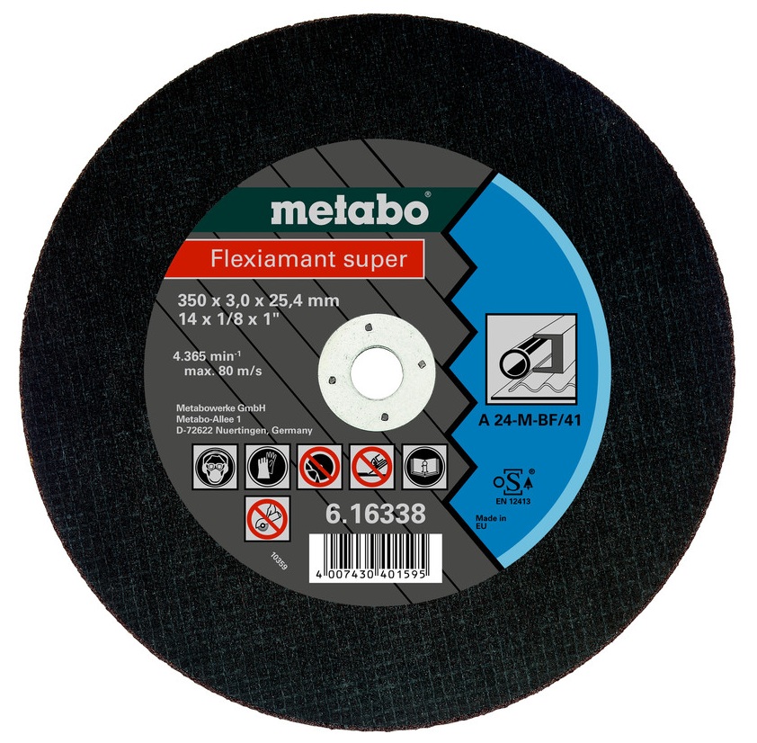 Metabo CS Cutting Disc 350X3X25.4