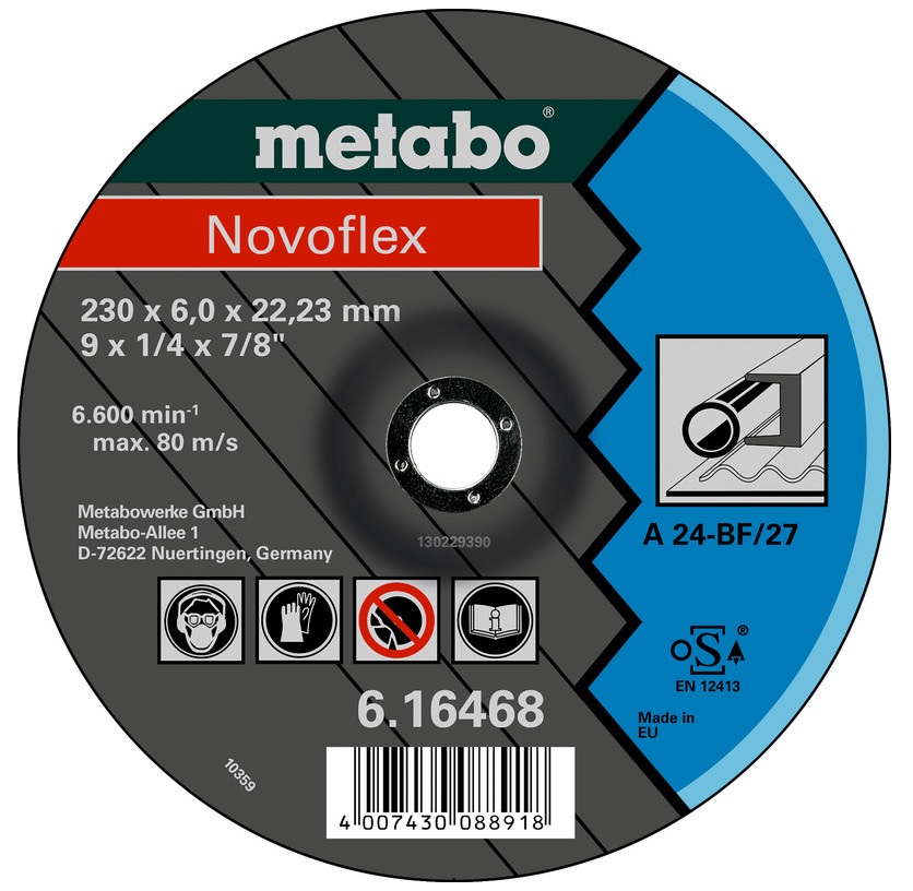 Metabo CS Cutting Disc 180X6X22 MM