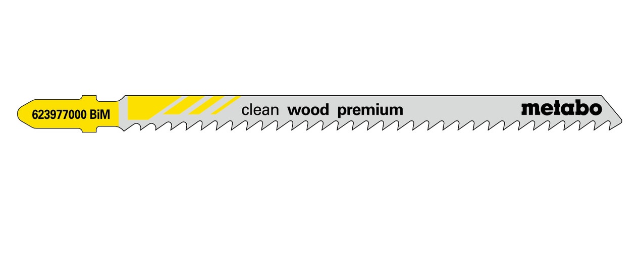 Metabo Wood Jigsaw Blade 105mm  (5pcs/set)