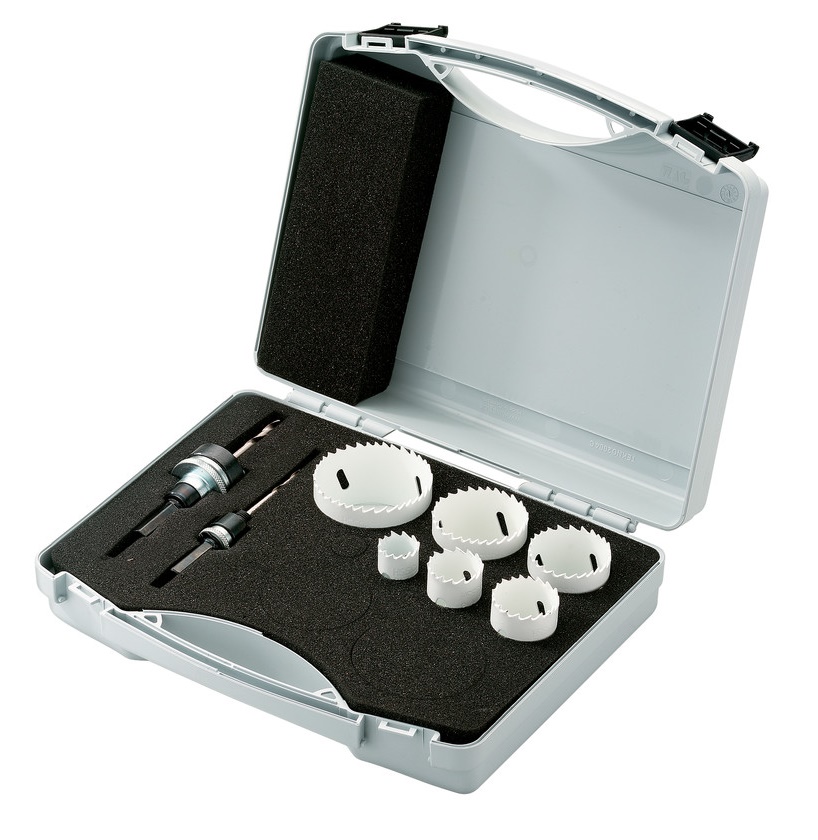 Metabo Hole Saw Set 22,29,35,44,51,64