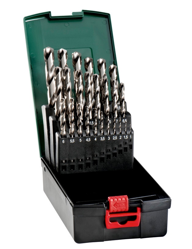 Metabo HSS G Drill Set 1-13mm (25pcs/box)