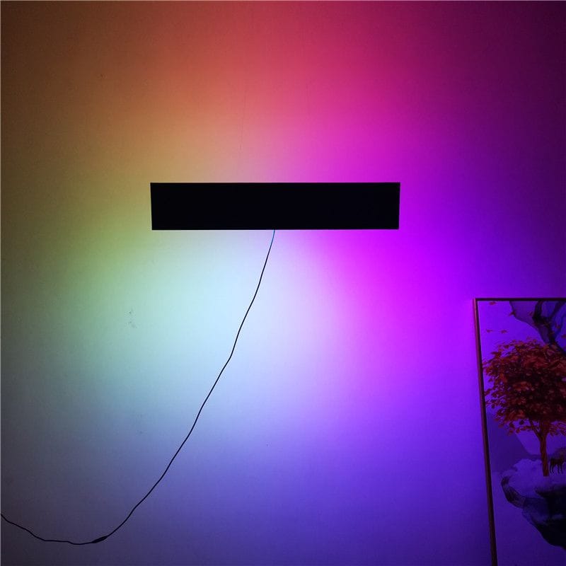 Modern RGB LED Wall Lamp Living Room Decoration