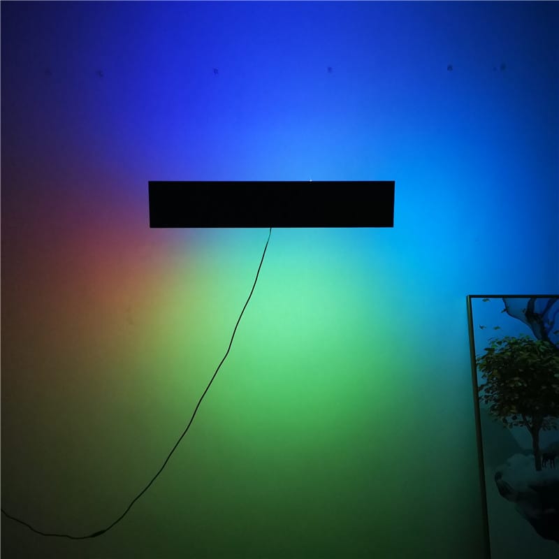 Modern RGB LED Wall Lamp Living Room Decoration