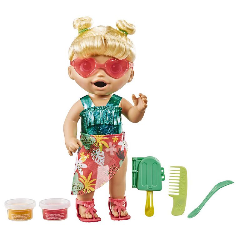 Baby Alive Hasbro Sunshine Snacks Blonde Hair F1680