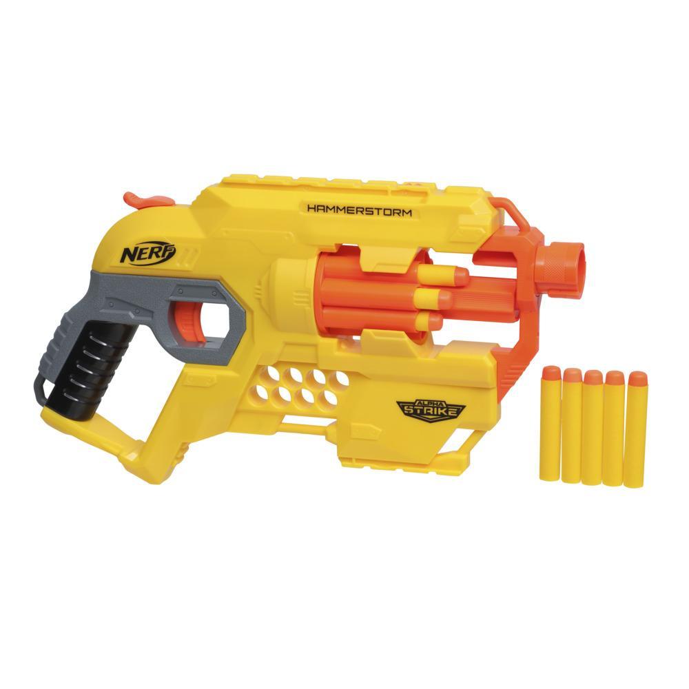 Nerf Alphastrike Hammershot With Rotating 8 Dart Drum