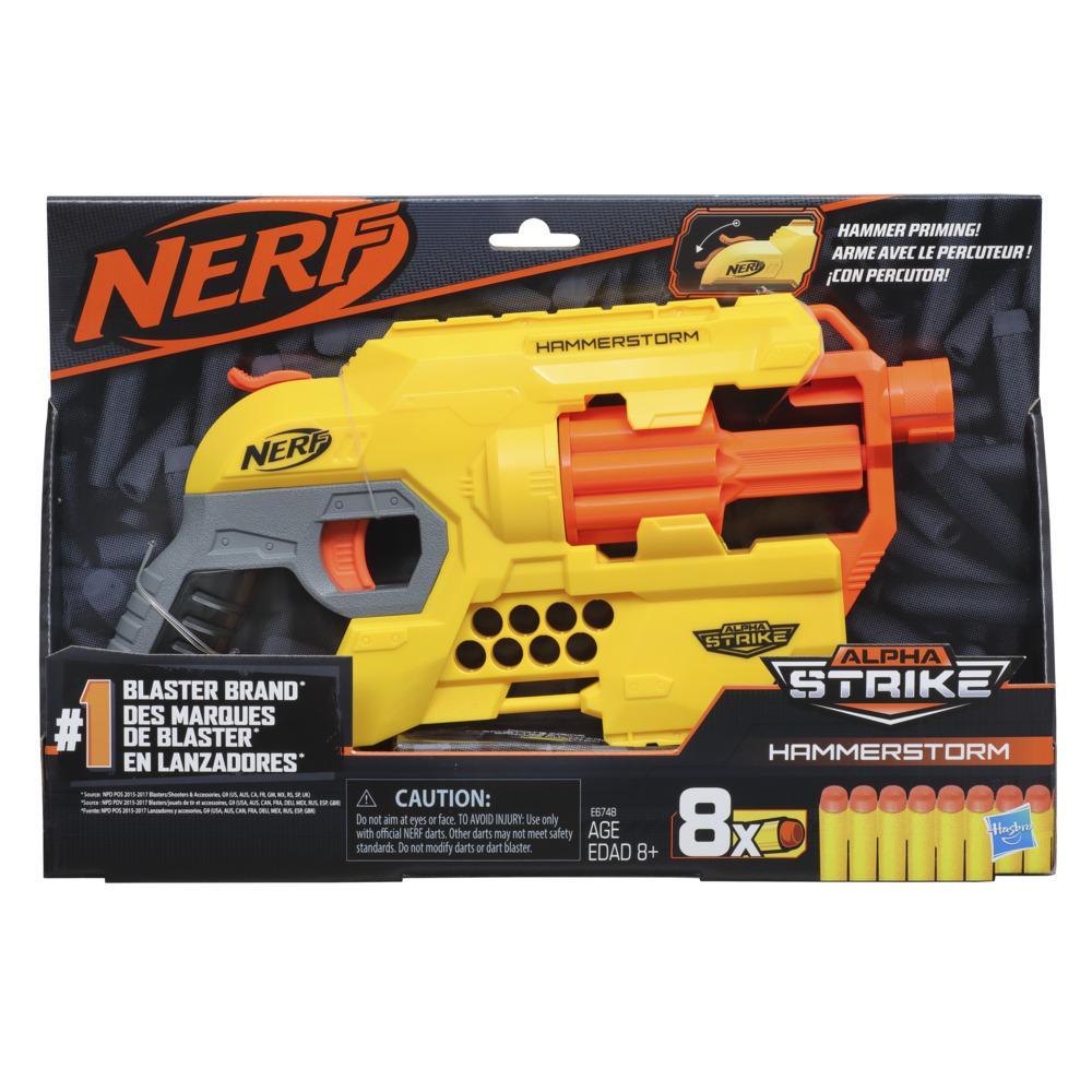 Nerf Alphastrike Hammershot With Rotating 8 Dart Drum