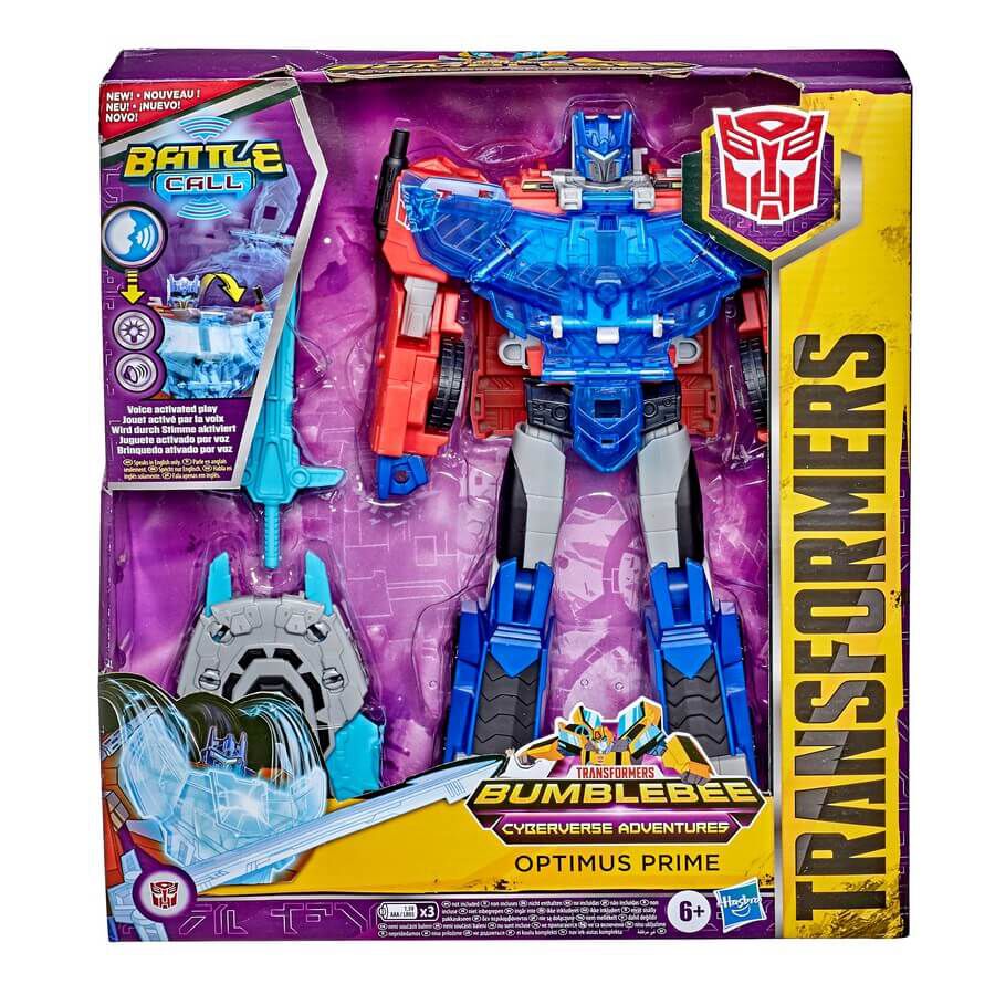 Transformers Cyberverse Battle Call Optimus Officer Action Figure