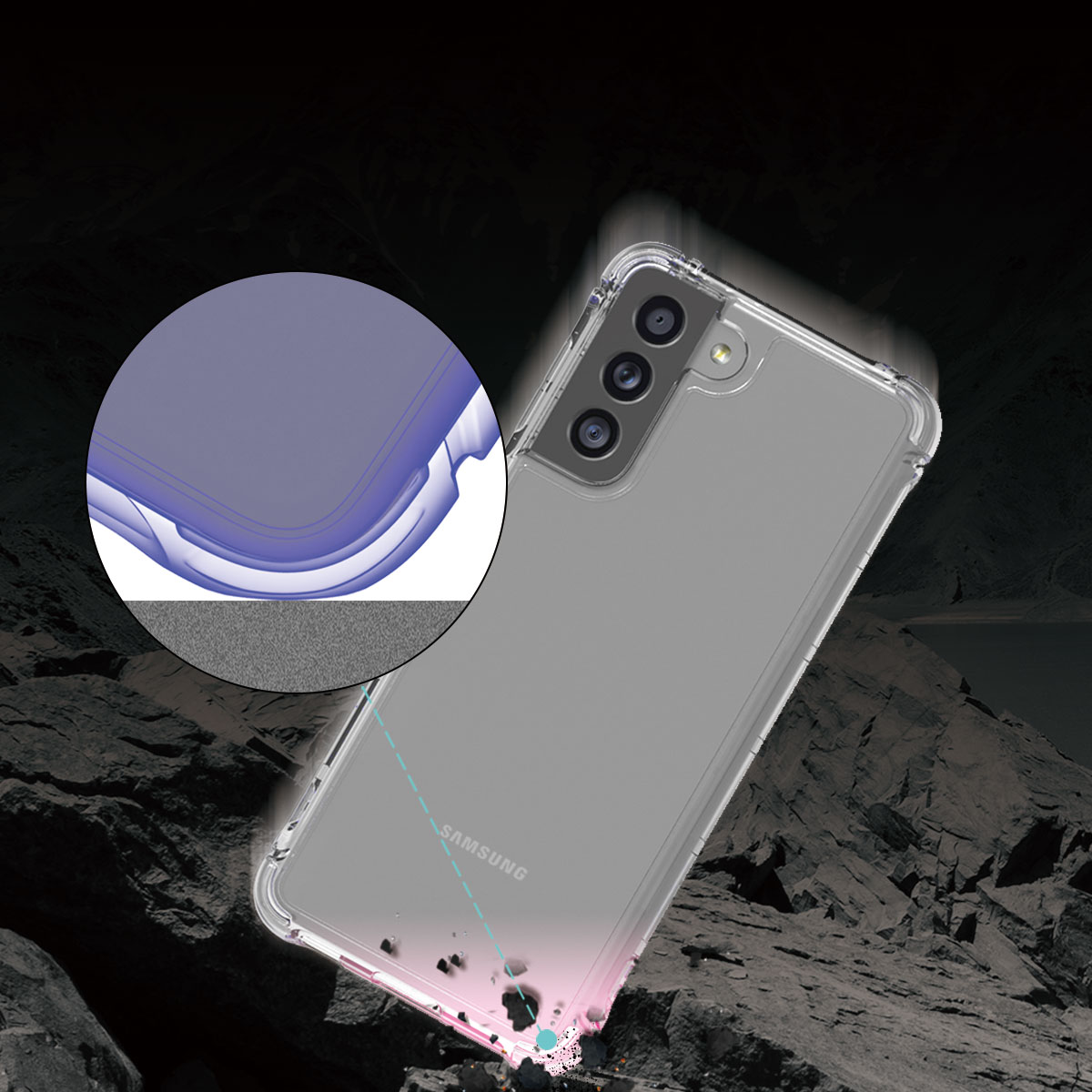 Araree Mach Case for Samsung Galaxy S21 Plus - Clear