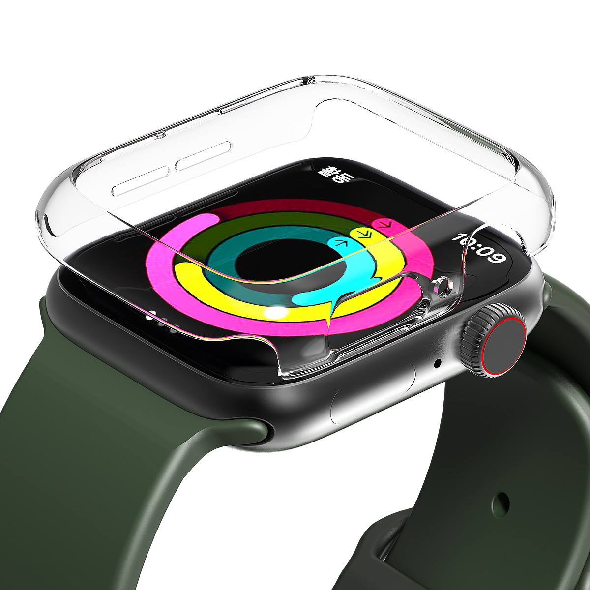 Araree Nukin Bumpur Case for Apple Watch Series SE/6/5/4 - 44mm - Clear