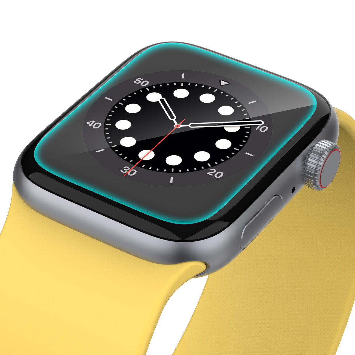 Araree Nukin Bumpur Case for Apple Watch Series SE/6/5/4 - 44mm - Clear (2 Pcs)