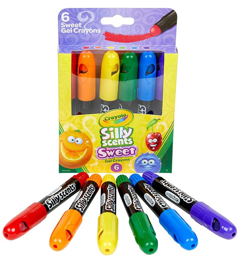 Crayola 6 Ct. Silly Scents Gel Crayons
