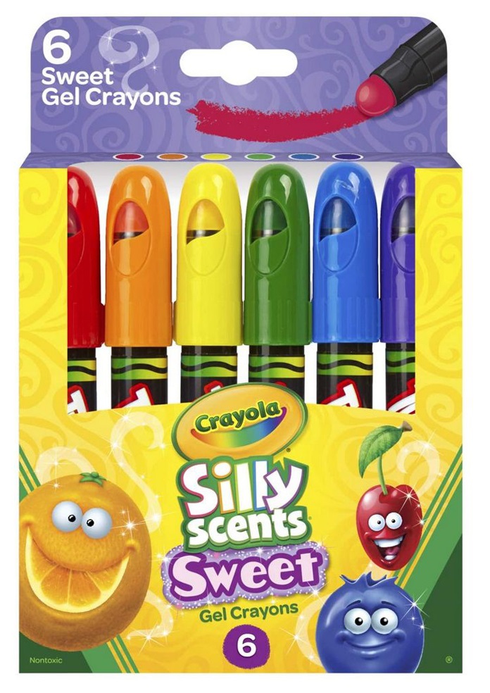 Crayola 6 Ct. Silly Scents Gel Crayons