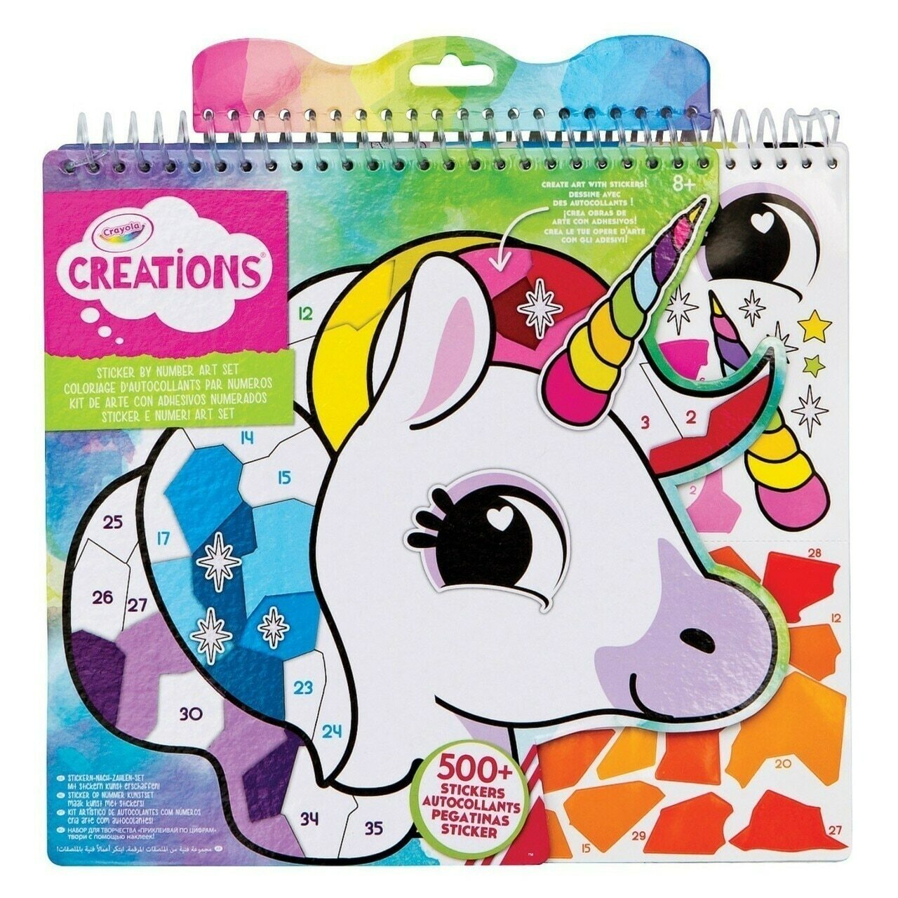Crayola Creations Sticker by Number Art Set