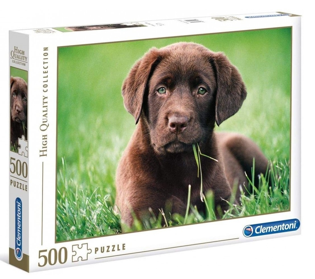 Clementoni Chocolate Puppy 500 Pcs Puzzle