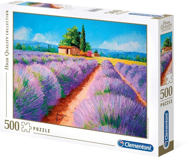 Clementoni Lavender Scent 500 Pcs Puzzle