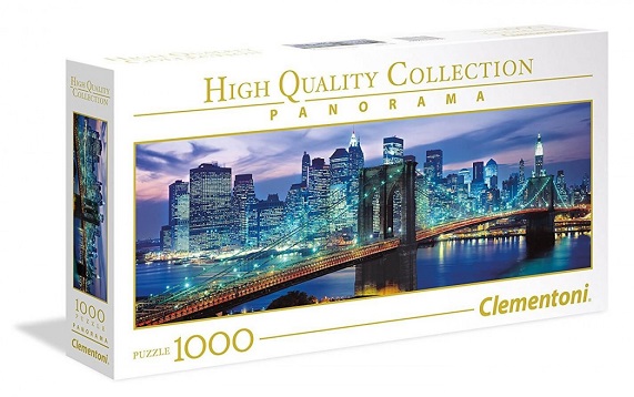 Clementoni Panorama Brooklyn Bridge 1000 Pcs Puzzle