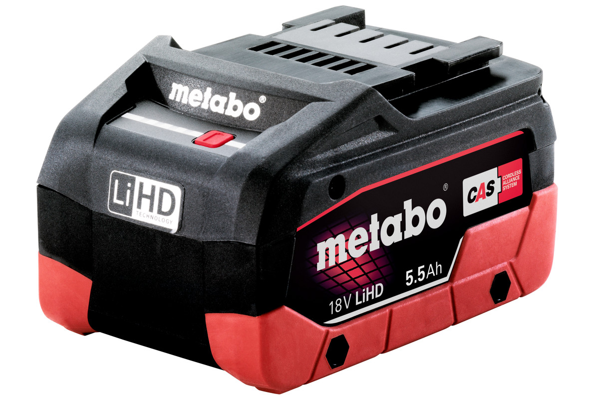 Metabo Battery Pack LIHD 18 V - 5.5 Ah