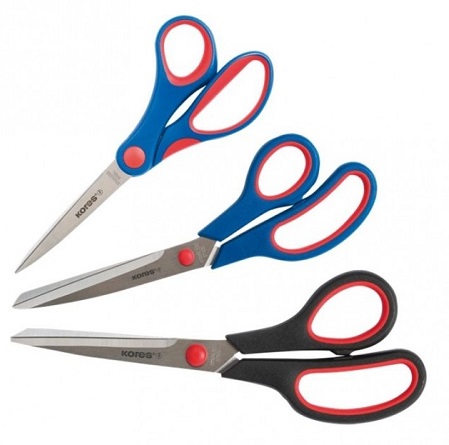 Kores Scissor 6.5 Inches Soft Grip