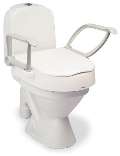 Etac Cloo Toilet Seat Raiser With Arm Support