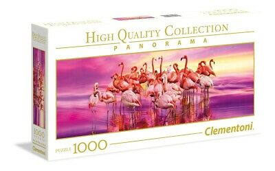 Clementoni Panorama Flamingo Dance 1000 Pcs Puzzle