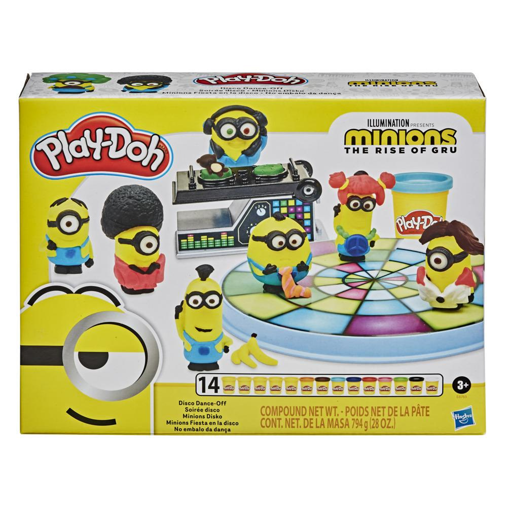 Play-doh Minions: the Rise of Gru Disco Dance-off Toy With 14 Non-toxic Play-doh Cans