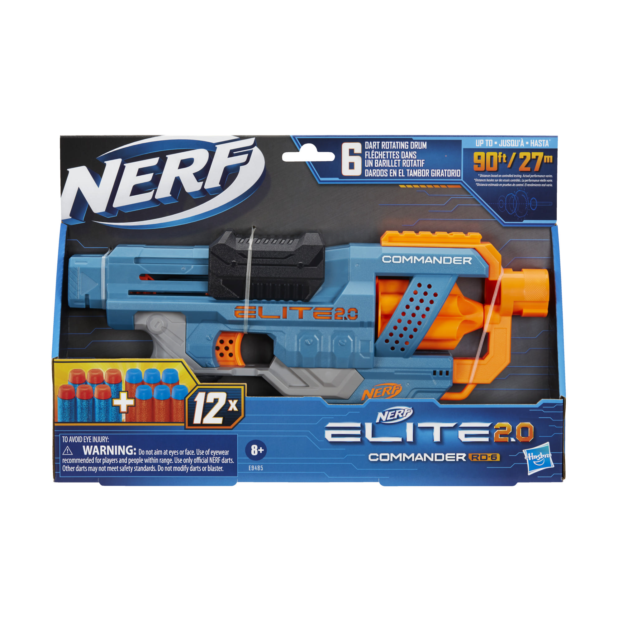 Nerf Elite 2.0 Commander RD-6 Dart Blaster