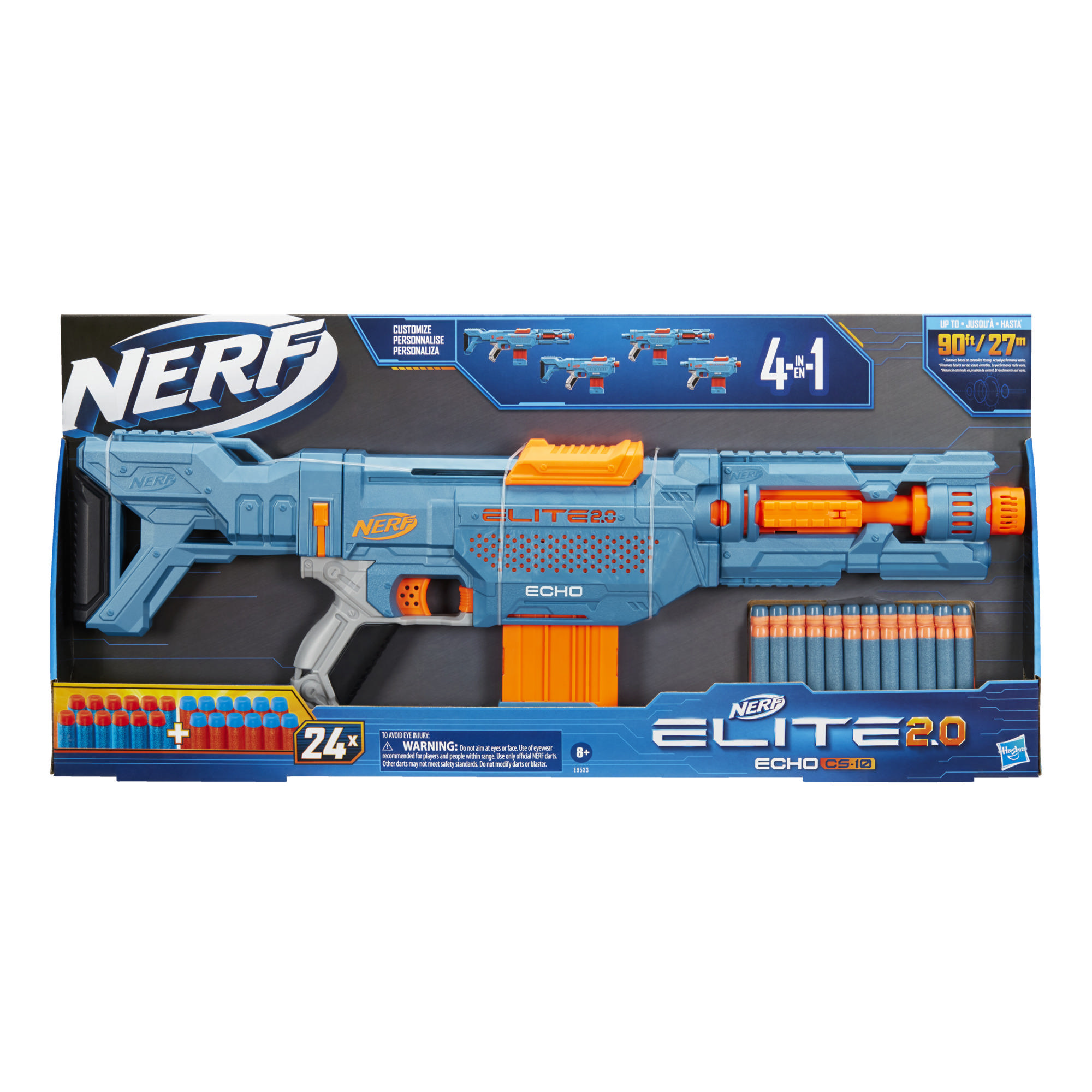 NERF Elite 2.0 Blaster Echo CS 10