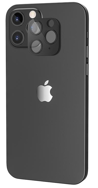 Hoco 3D Metal Frame Flexible Lens Film for Iphone12 Pro Max(A18) - Black