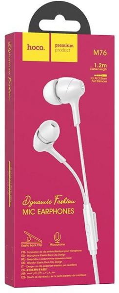 Hoco M76 Maya Universal Earphones with Mic